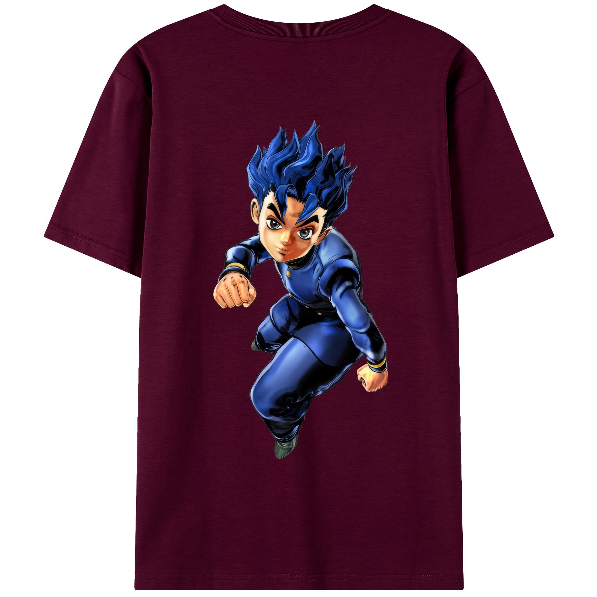 （画像用） ジョジョの奇妙な冒険 広瀨康一 JoJo's Bizarre Adventure Hirose Koichi レディース半袖Tシャツ(バックプリント)